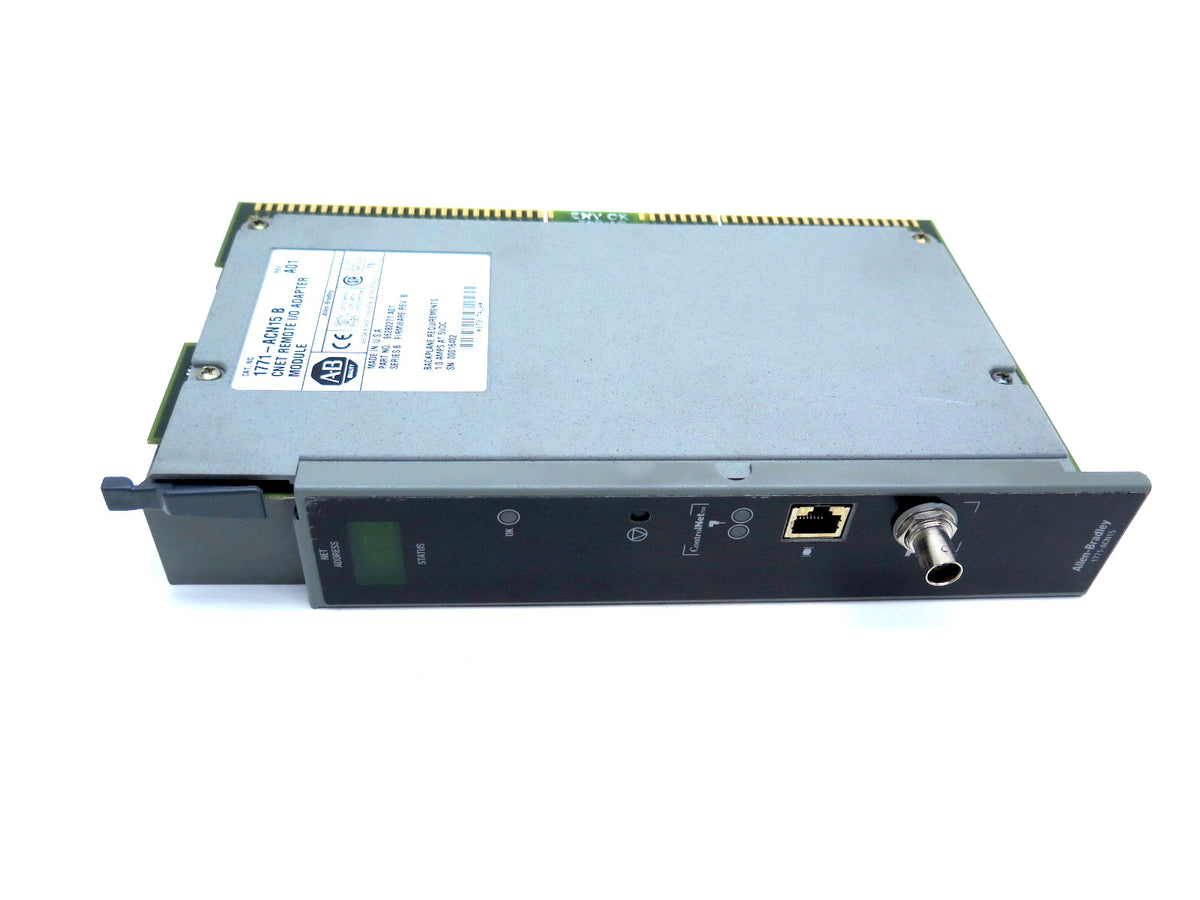 Allen-Bradley 1771-ACN15 B CNet Remote I/O Adapter Module - Advance Operations