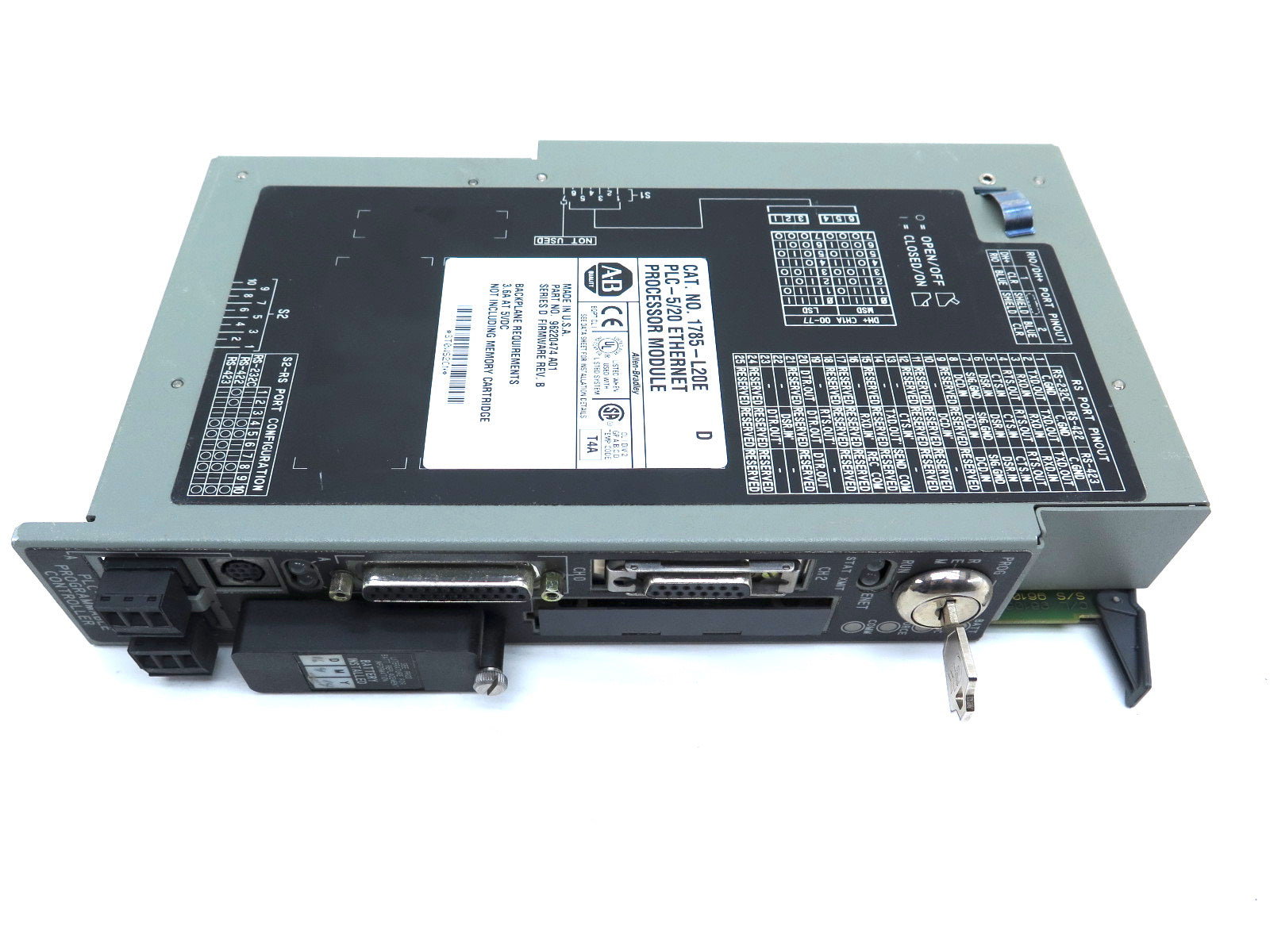 Allen-Bradley 1785-L20E/D Ethernet Processor Module - Advance Operations