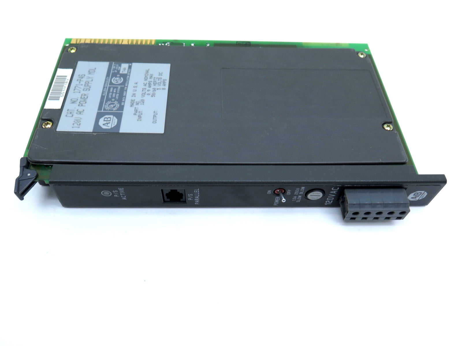 Allen-Bradley 1771-P4S 120VAC Power Supply MDL - Advance Operations