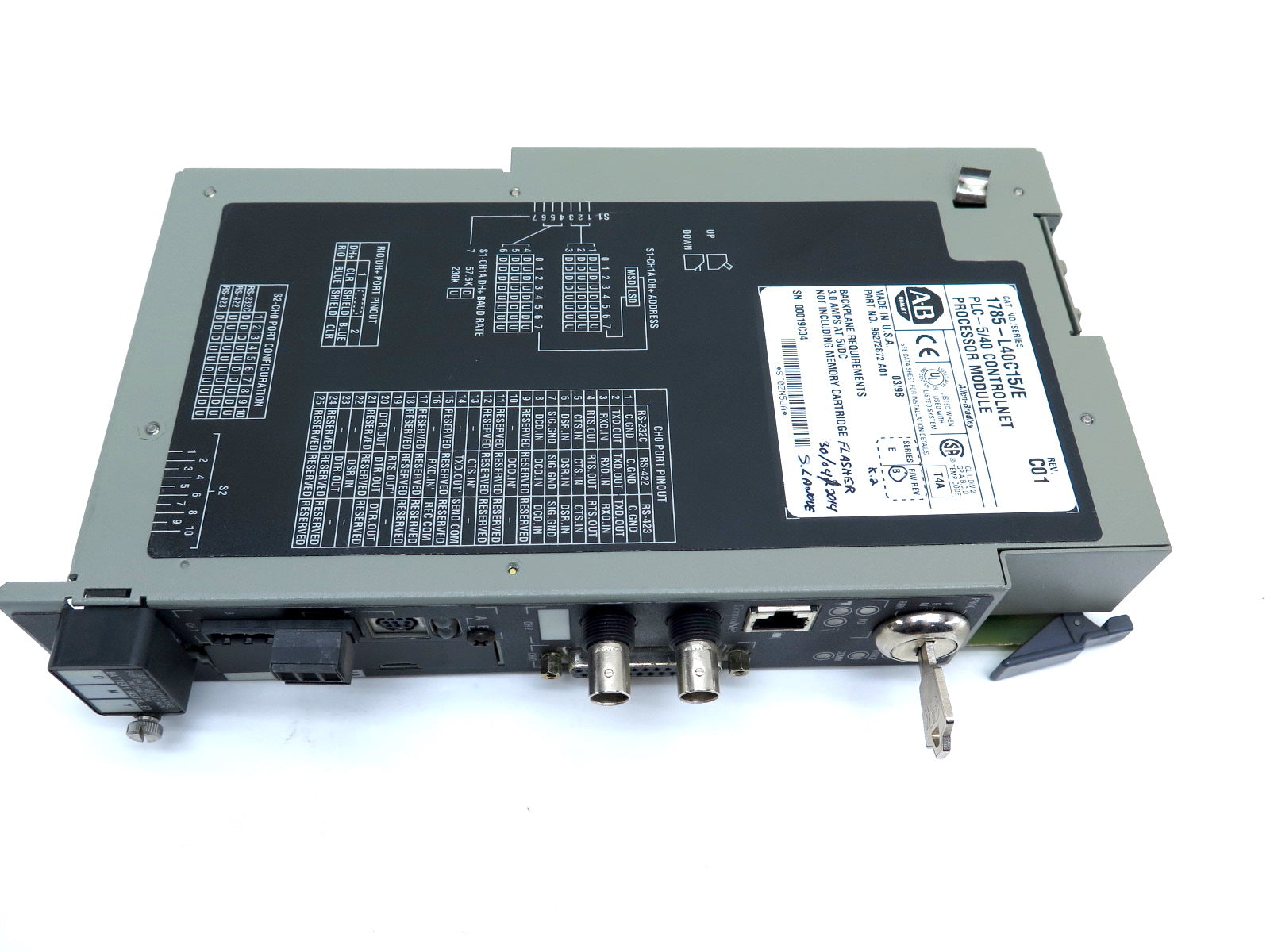 Allen-Bradley 1785-L40C15/E ControlNet Processor Module - Advance Operations