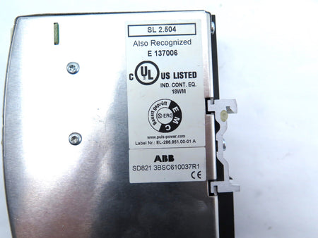 ABB SD821 Switching Power Module - Advance Operations
