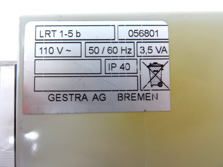 GESTRA LRT1-5b  Flowserve Conductivity Transmitter - Advance Operations