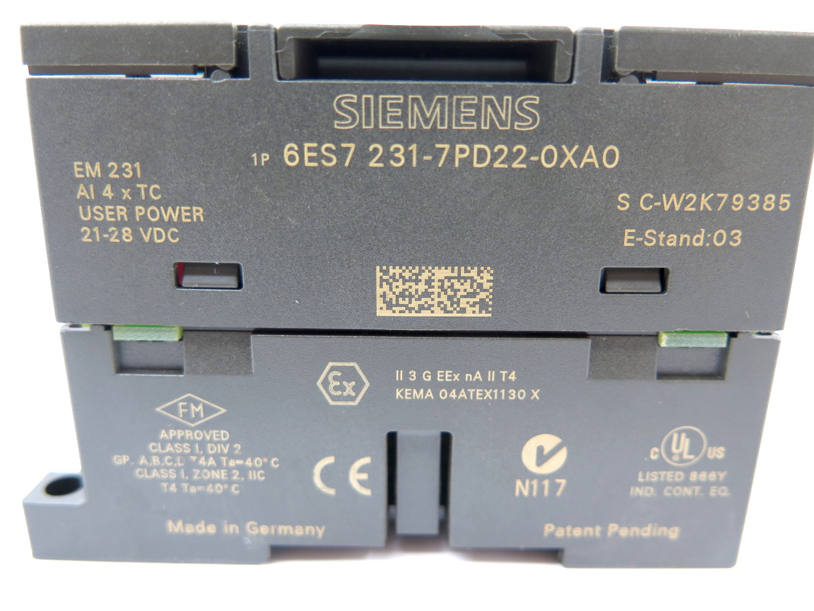 Siemens 6ES7 231-7PD22-OXAO Programmable Controller - Advance Operations