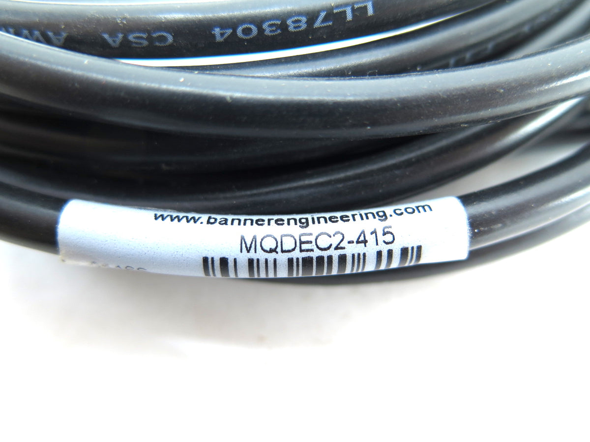 Banner MQDEC2-415 Cordset Single Ended M12 4-Pin - Advance Operations