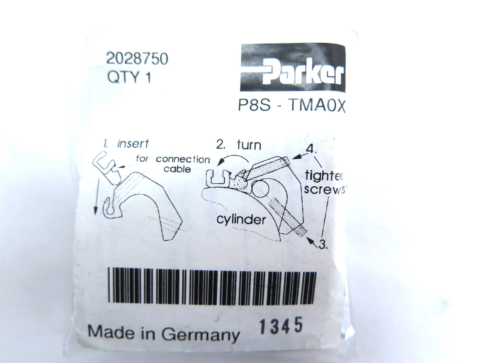 Parker P8S-TMA0X Tie Rod Switch Sensor Bracket*LOT OF 2* - Advance Operations