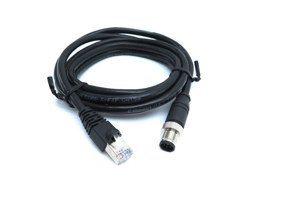 Banner STP-M12-806 8-Pin Straight Male Cordset - Advance Operations
