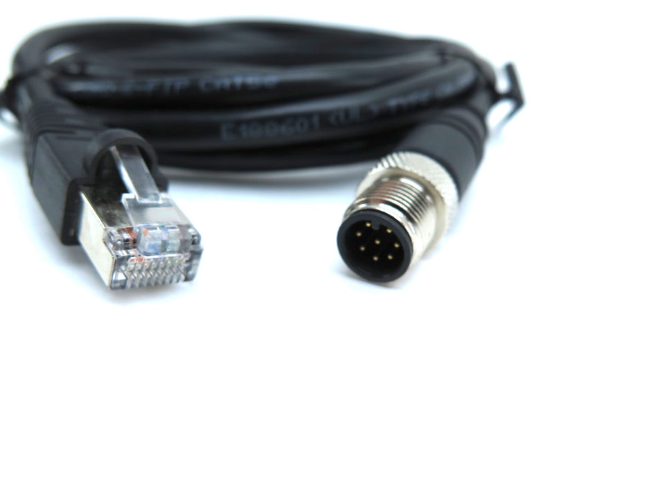 Banner STP-M12-806 8-Pin Straight Male Cordset - Advance Operations