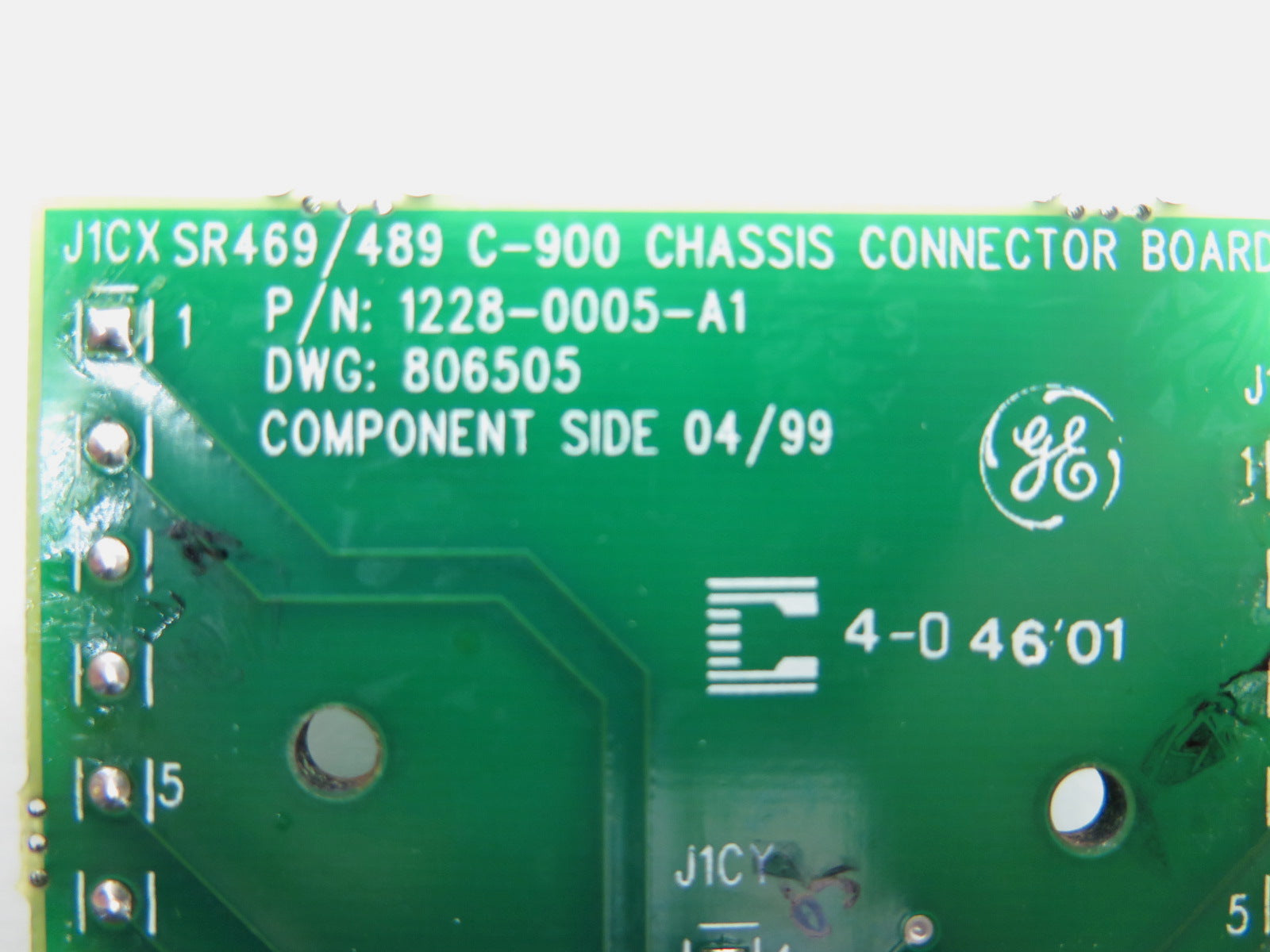 GE Multilin 1228-0005-A1 / C-900 Chassis Connector Board - Advance Operations