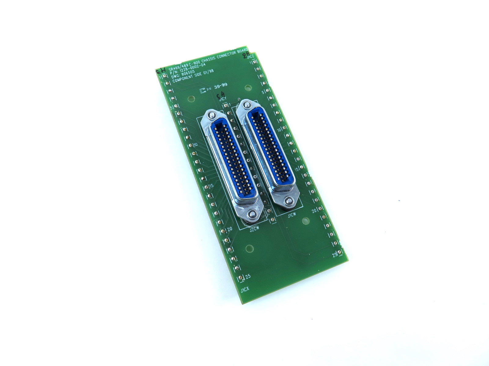 GE Multilin 1228-0002-D4 / C-900 Chassis Connector Board - Advance Operations