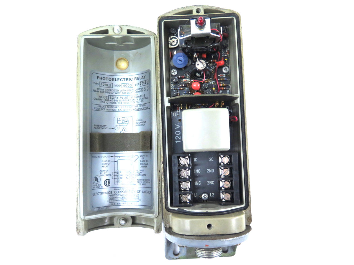 PhotoSwitch 42RLU-4000 PhotoSwitch Photoelectric Relay - Advance Operations