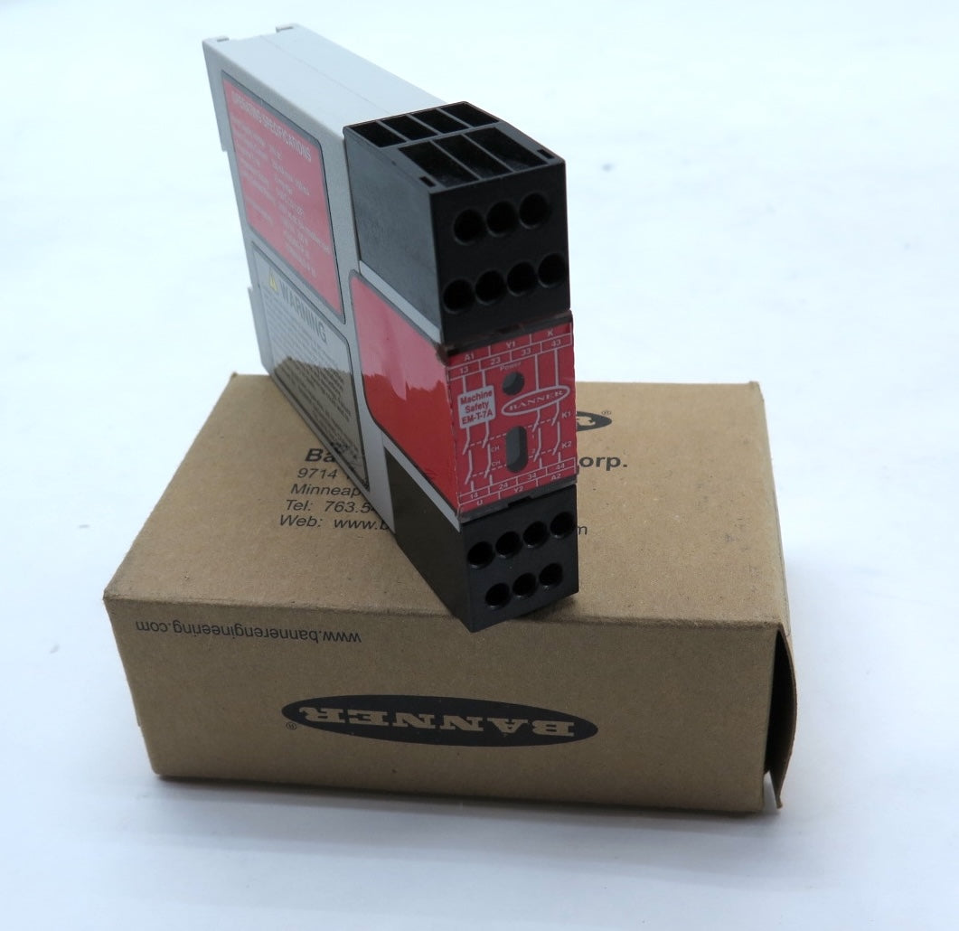 Banner EM-T-7A 52402 Saftey Extension Relay Module - Advance Operations
