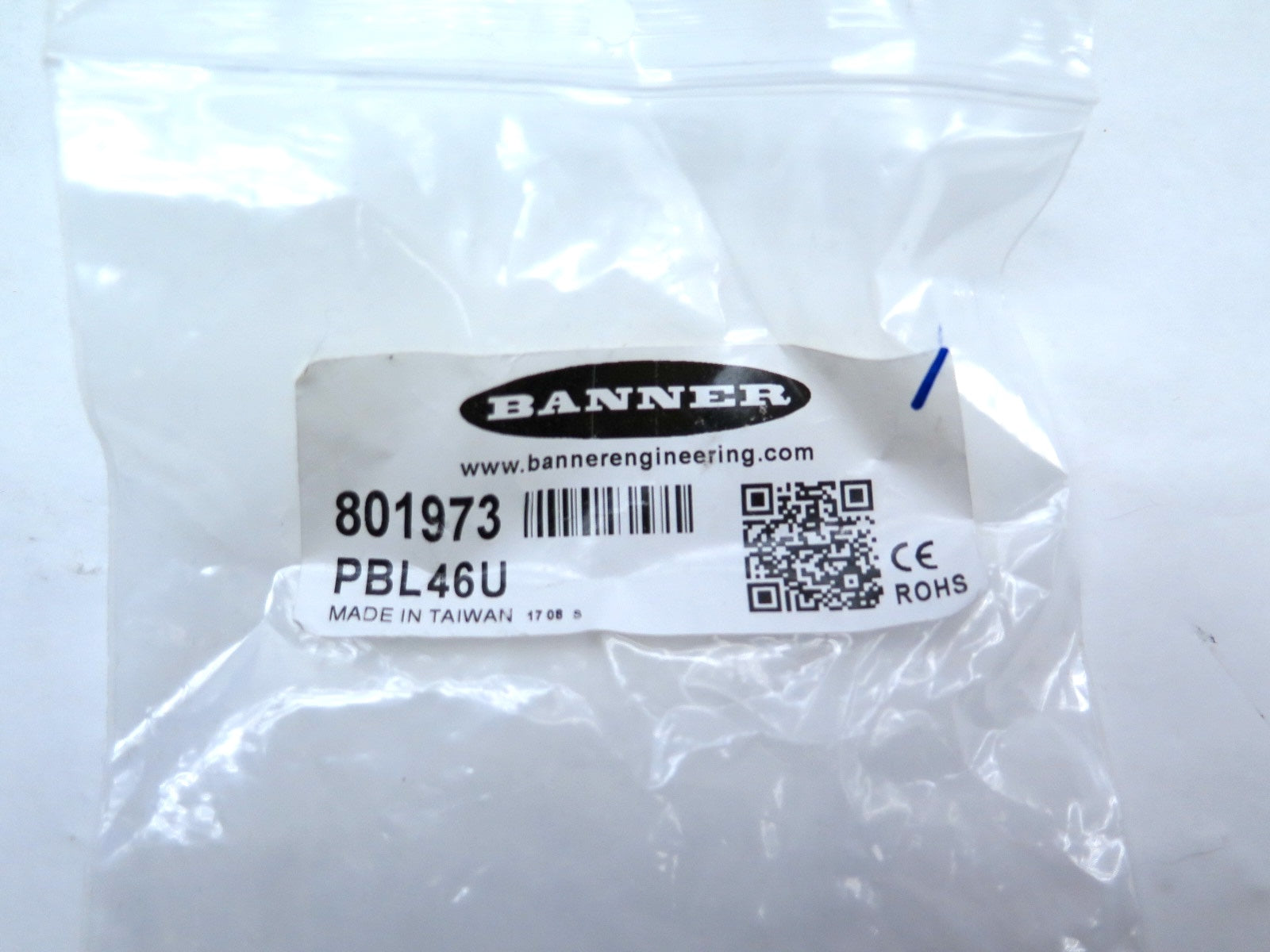 Banner PBL46U / 801973 Photoelectric Fiber Optic Sensor - Advance Operations