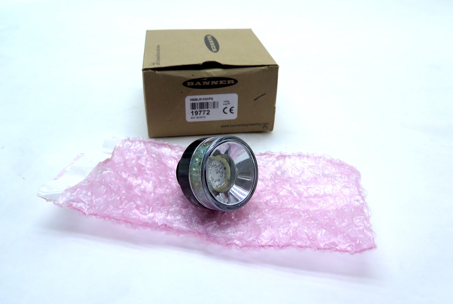Banner K50BLR1XGXPQ / 19772 EZ-Light Color LED Indicator - Advance Operations