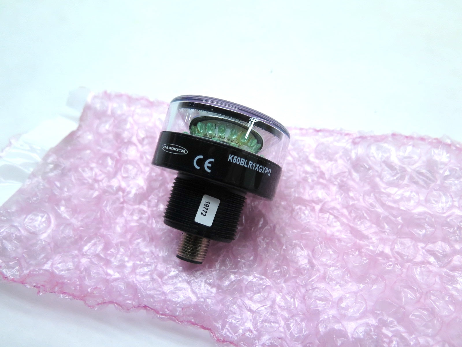 Banner K50BLR1XGXPQ / 19772 EZ-Light Color LED Indicator - Advance Operations