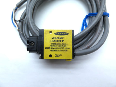 Banner SM312FP 25916 Mini-Beam Sensor - Advance Operations