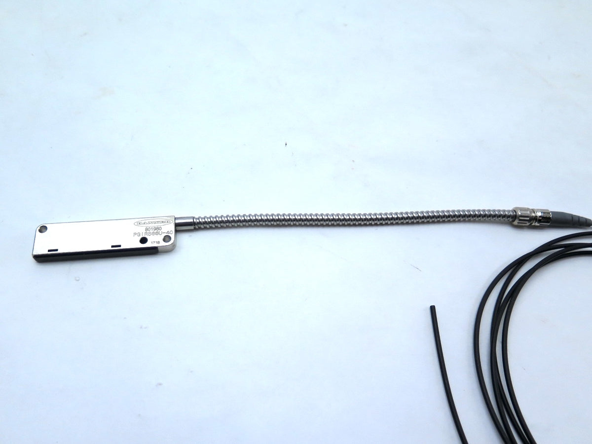 Banner PGIRS66U-40 / 801980 Fiber Optic Photoelectric Sensor - Advance Operations