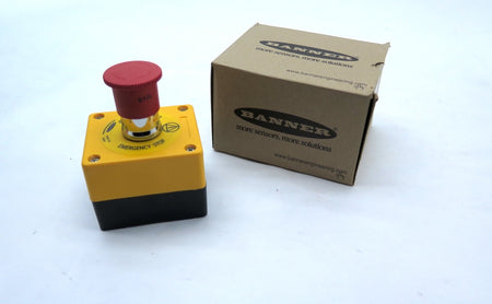 Banner SSA-EBM-12E / 69707 Metal Emergency Button Kit - Advance Operations