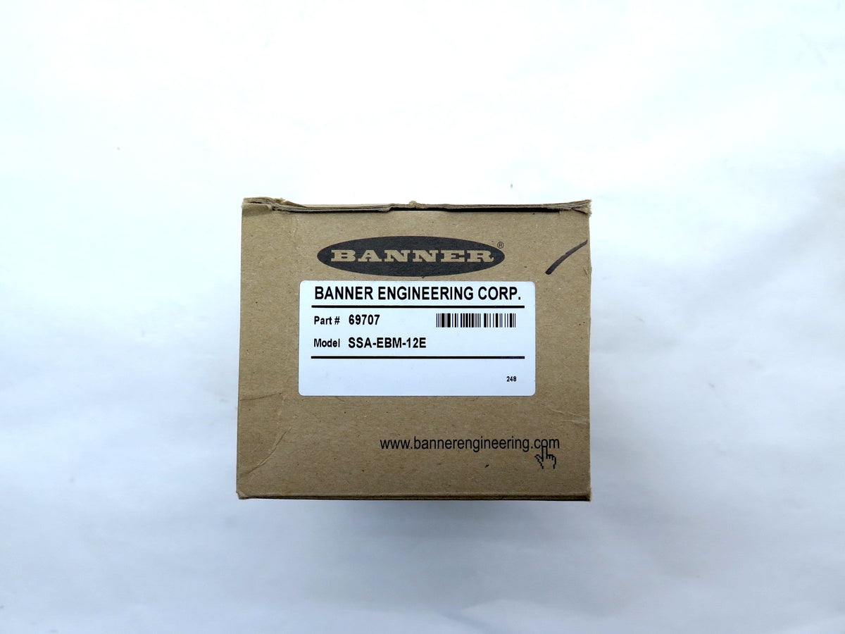 Banner SSA-EBM-12E / 69707 Metal Emergency Button Kit - Advance Operations