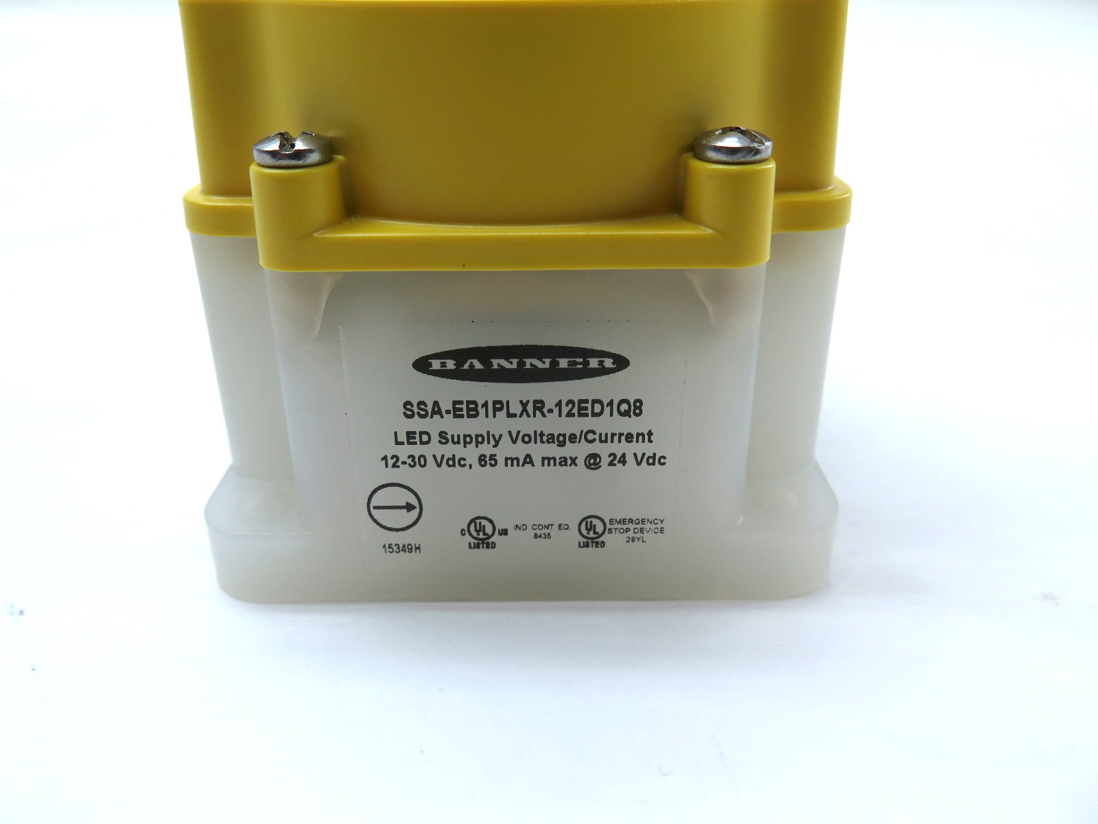 Banner SSA-EB1PLXR-12ED1Q8 / 29988 Emergency Stop Button Kit - Advance Operations