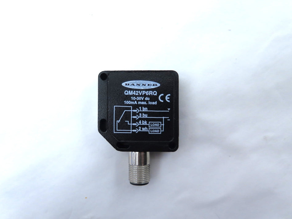 Banner QM42VP6RQ / 44335 Photoelectric Sensor - Advance Operations