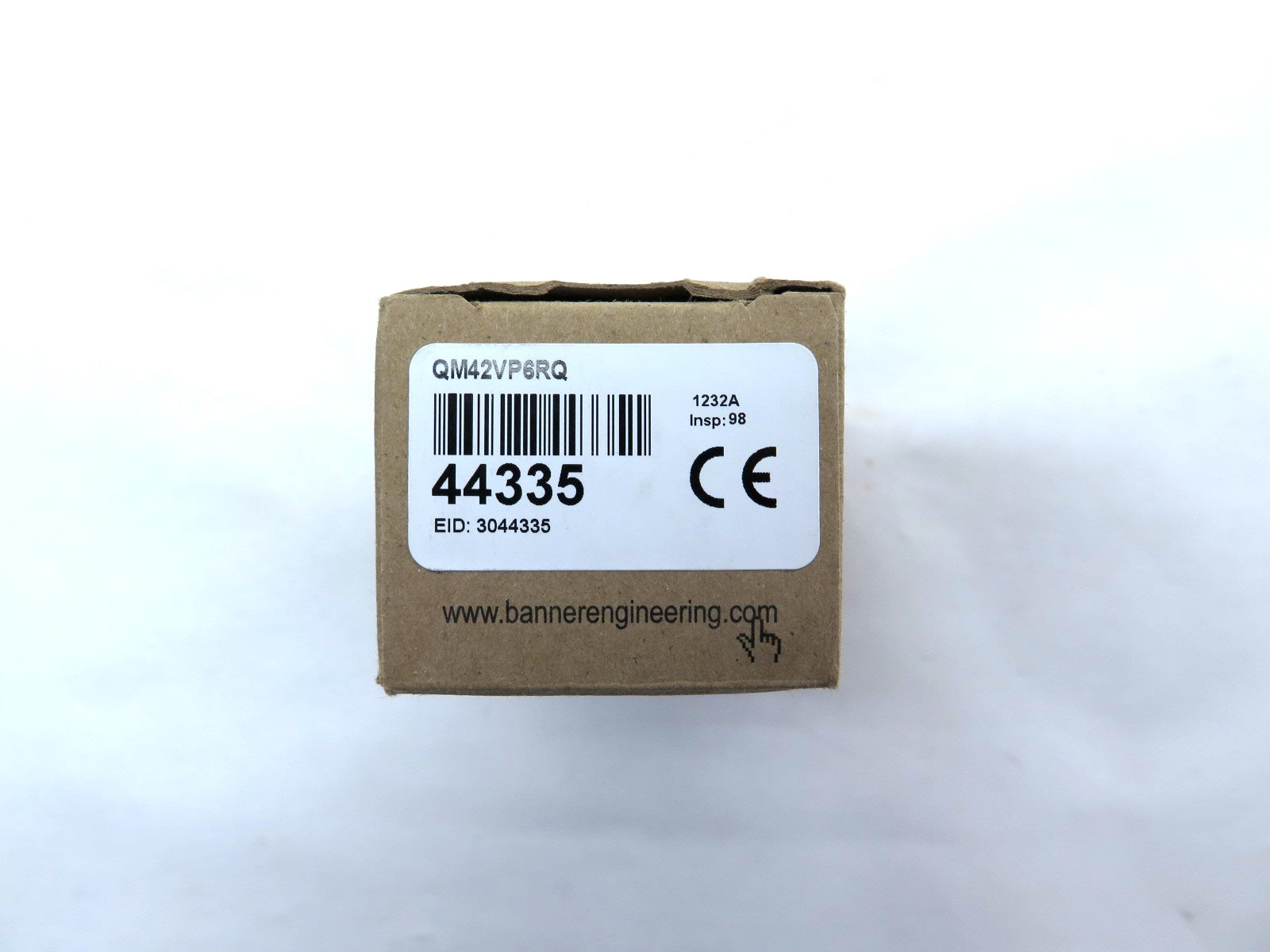 Banner QM42VP6RQ / 44335 Photoelectric Sensor - Advance Operations