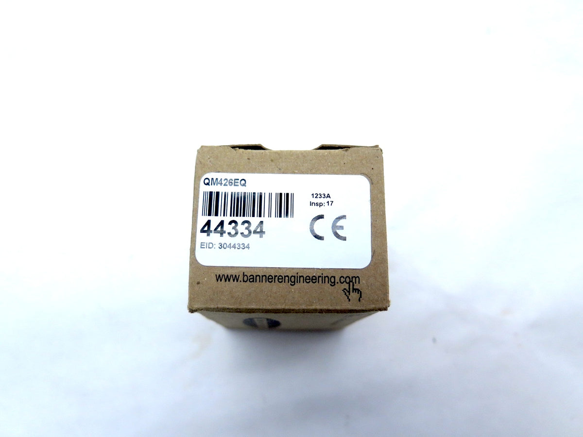 Banner QM426EQ / 44334 Photoelectric Sensor - Advance Operations