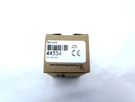 Banner QM426EQ / 44334 Photoelectric Sensor - Advance Operations