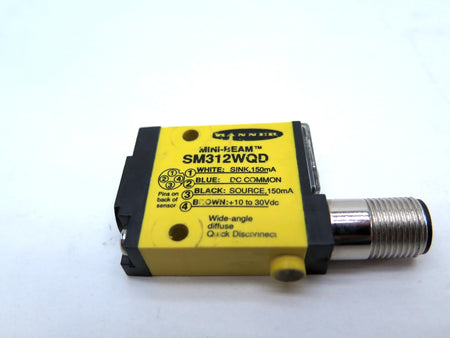 Banner SM312WQD 26892 Mini Beam Proximity Sensor - Advance Operations