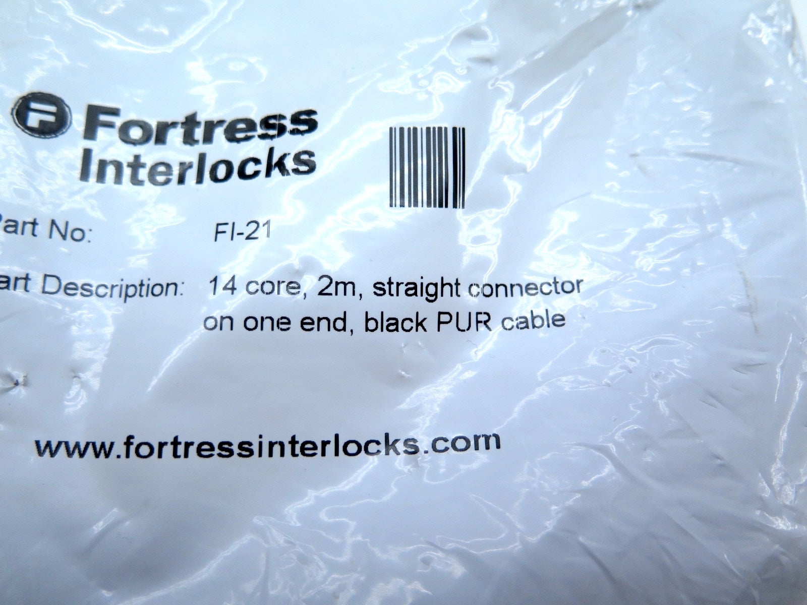Fortress Interlock FI-21 Straight Female Connector - Advance Operations