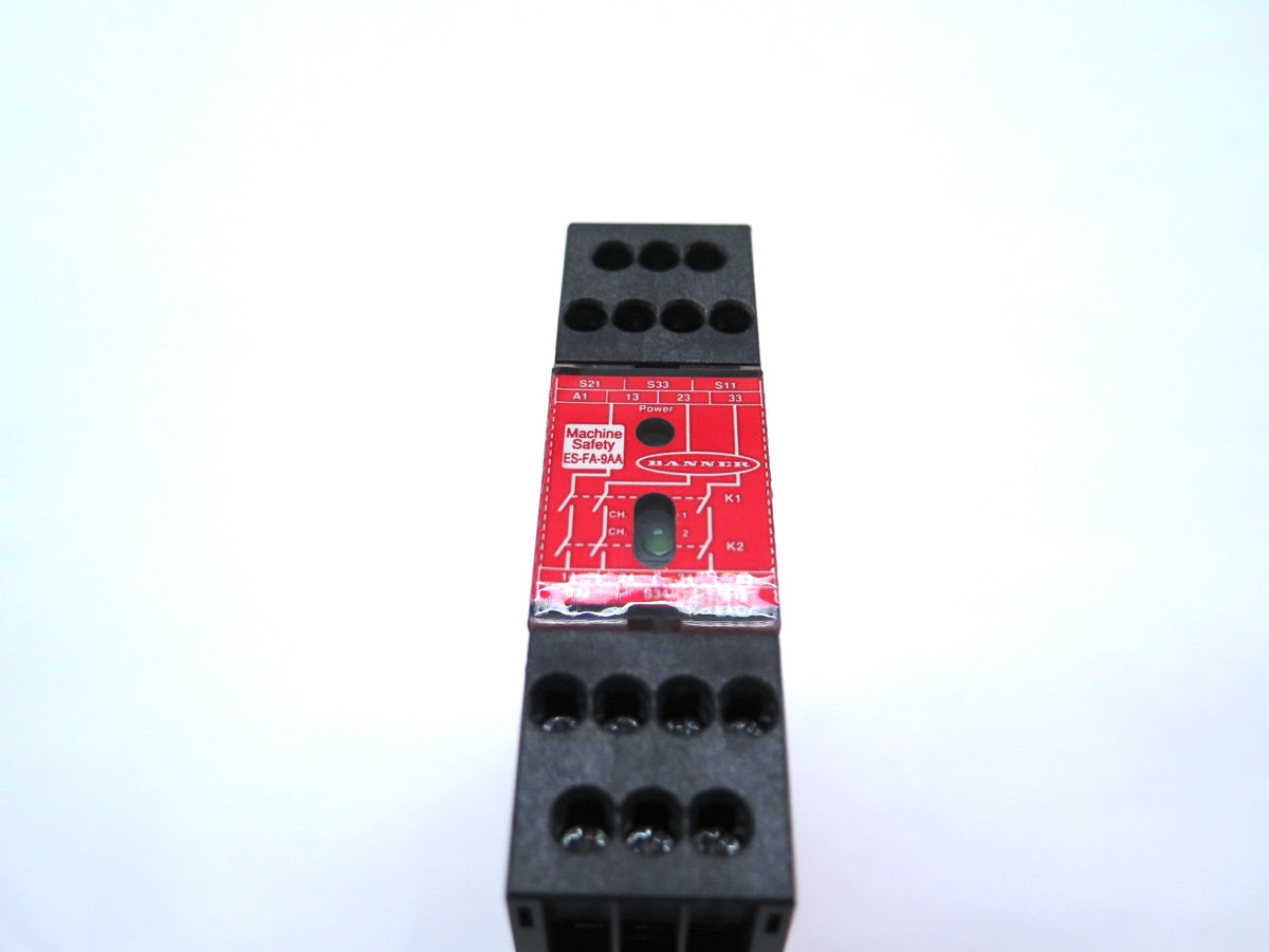 Banner ES-FA-9AA Safety Relay Module 60131 - Advance Operations