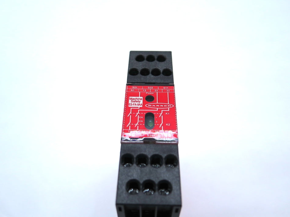 Banner ES-FA-9AA Safety Relay Module 60131 - Advance Operations