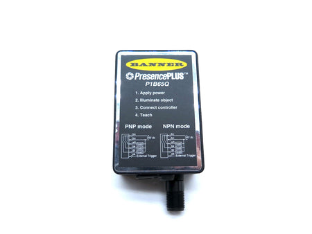 Banner P1B65Q Presence Plus Photoelectric Camera - Advance Operations