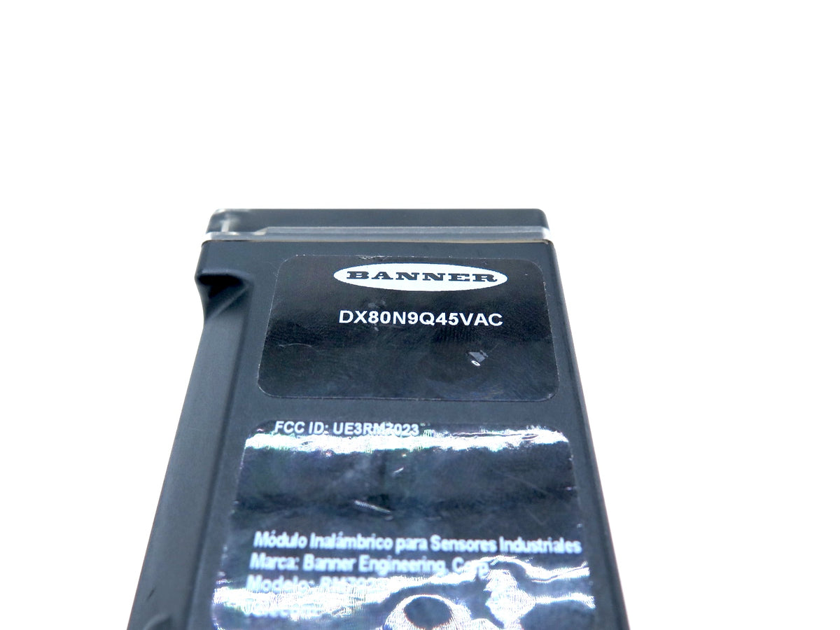 Banner DX80N9Q45VAC / 812224 Vibration And Temperature Sensor - Advance Operations