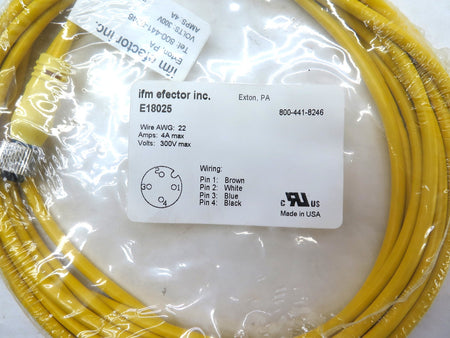 ifm electronic E18025 Cable Sensor - Advance Operations