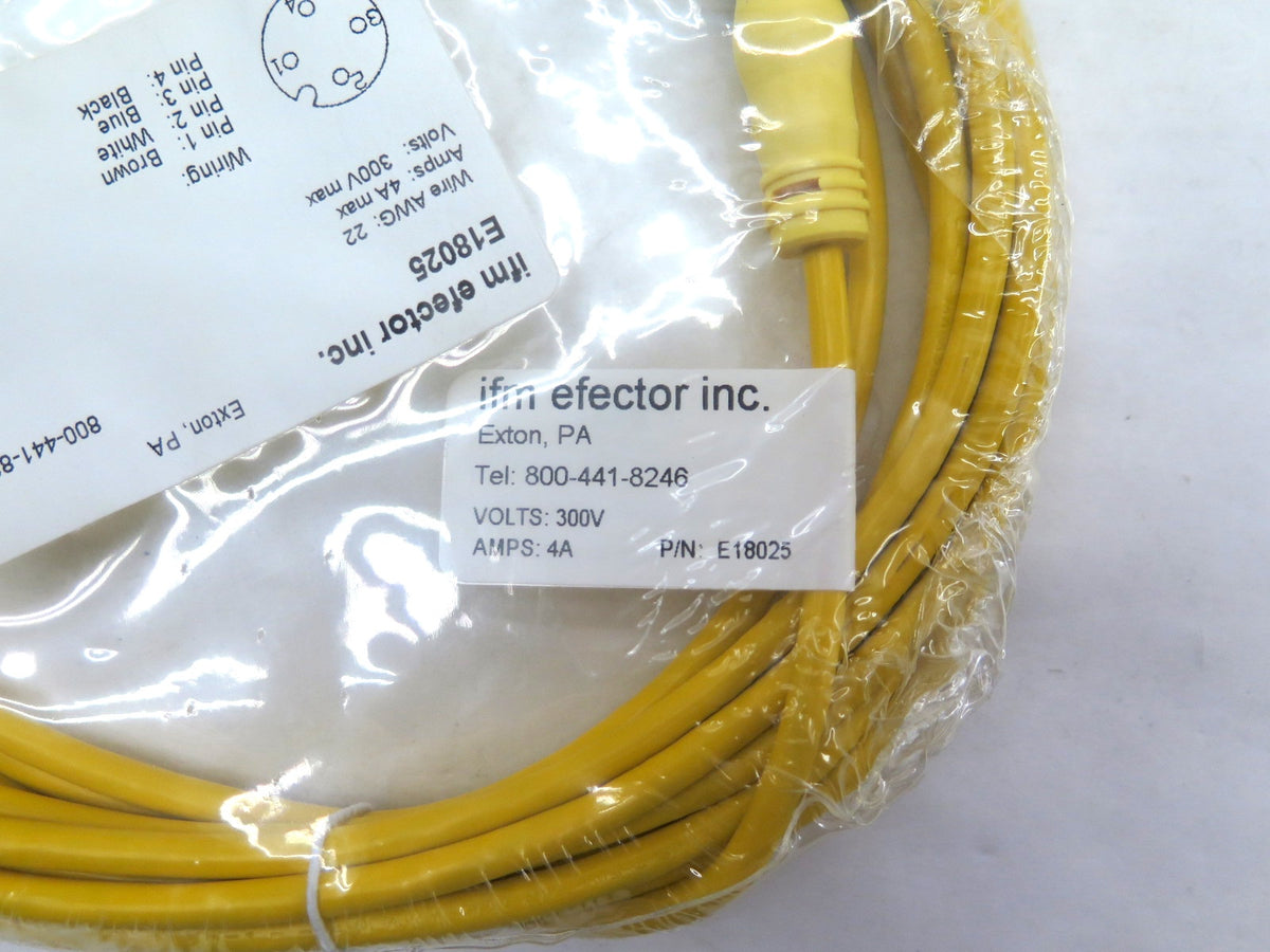 ifm electronic E18025 Cable Sensor - Advance Operations