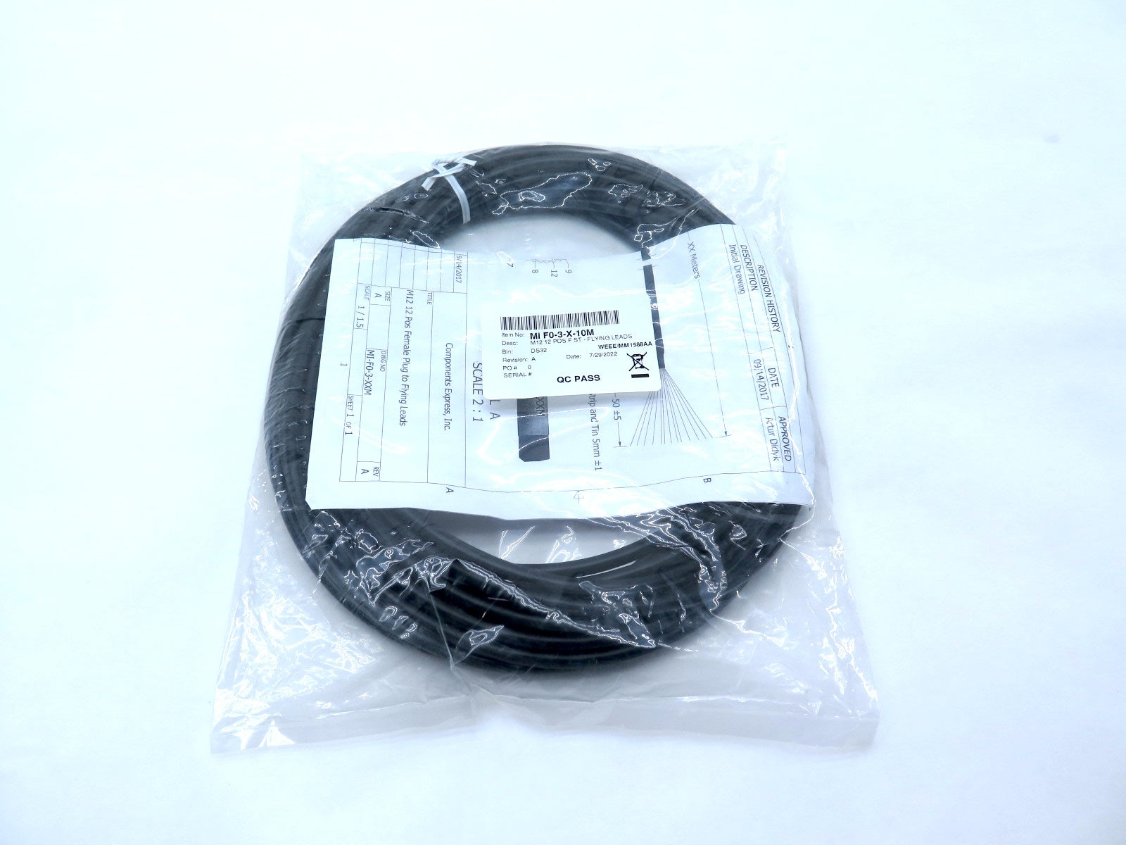 CEI MI-F0-3-X-10M Cable Sensor - Advance Operations