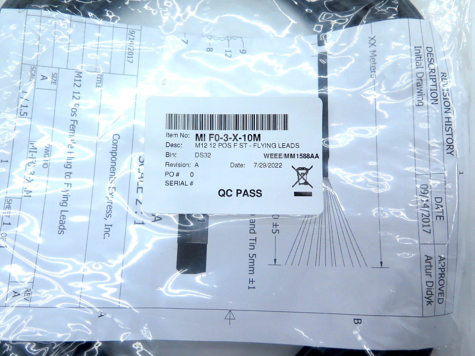 CEI MI-F0-3-X-10M Cable Sensor - Advance Operations