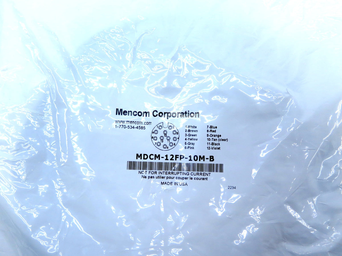 Mencom Corporation MDCM-12FP-10M-B Cable Sensor - Advance Operations