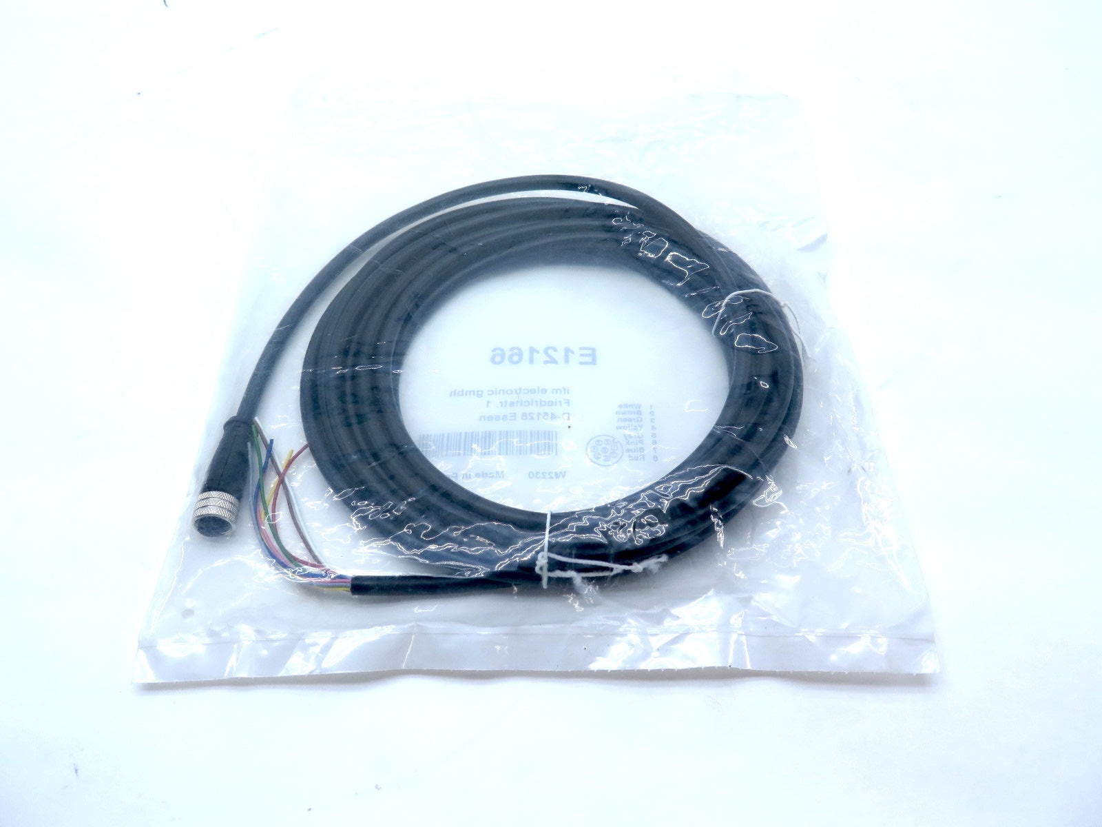 Ifm Electronic E12166 Cable Sensor - Advance Operations