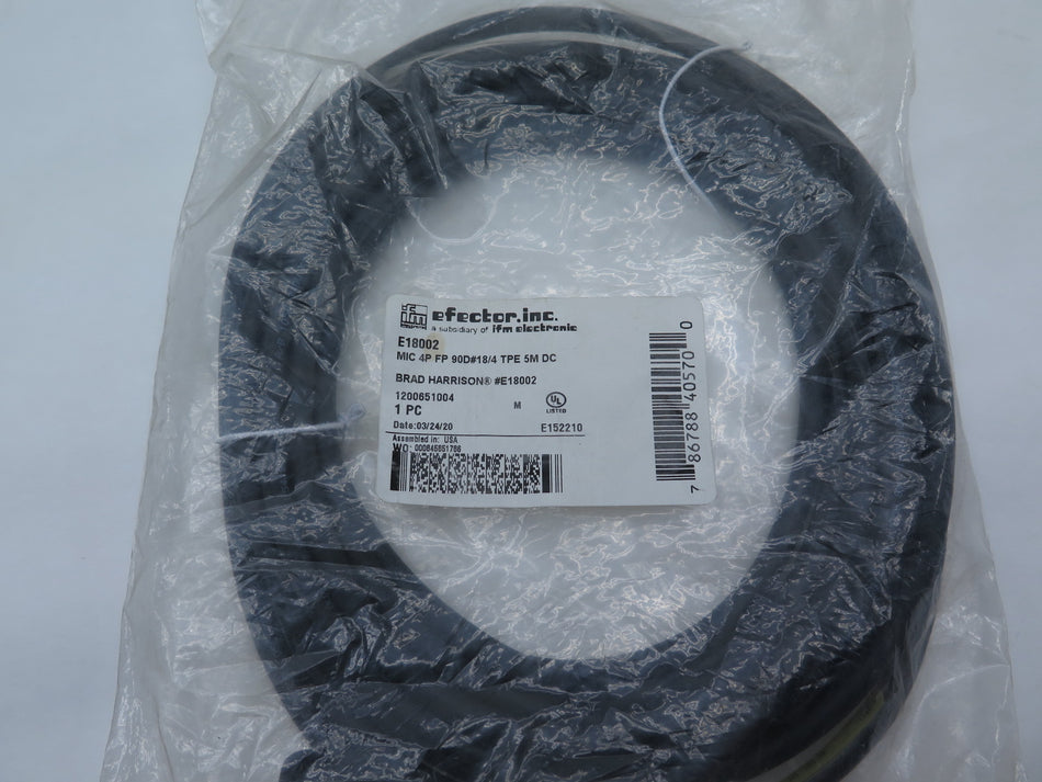 Ifm Efector E18002 Cable Sensor - Advance Operations
