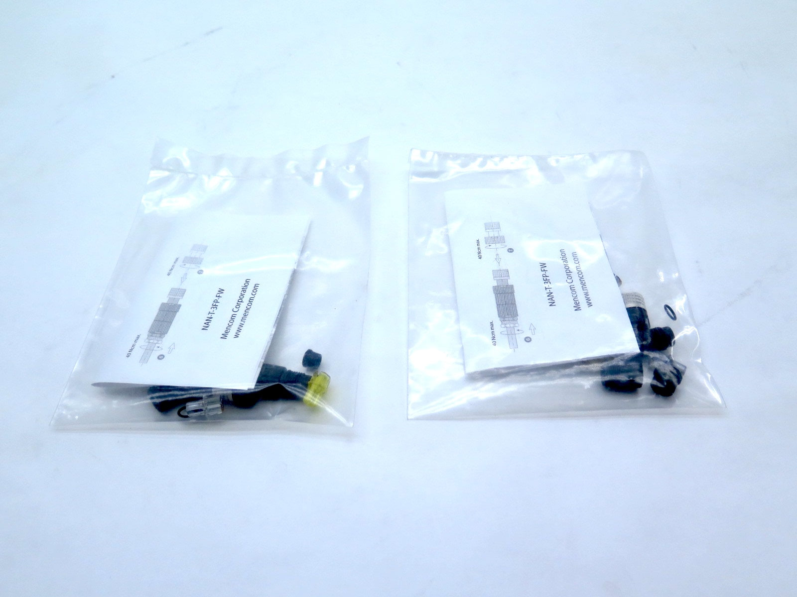 Mencom LOT OF TWO NAN-T-3FP-FW Terminal Screw - Advance Operations
