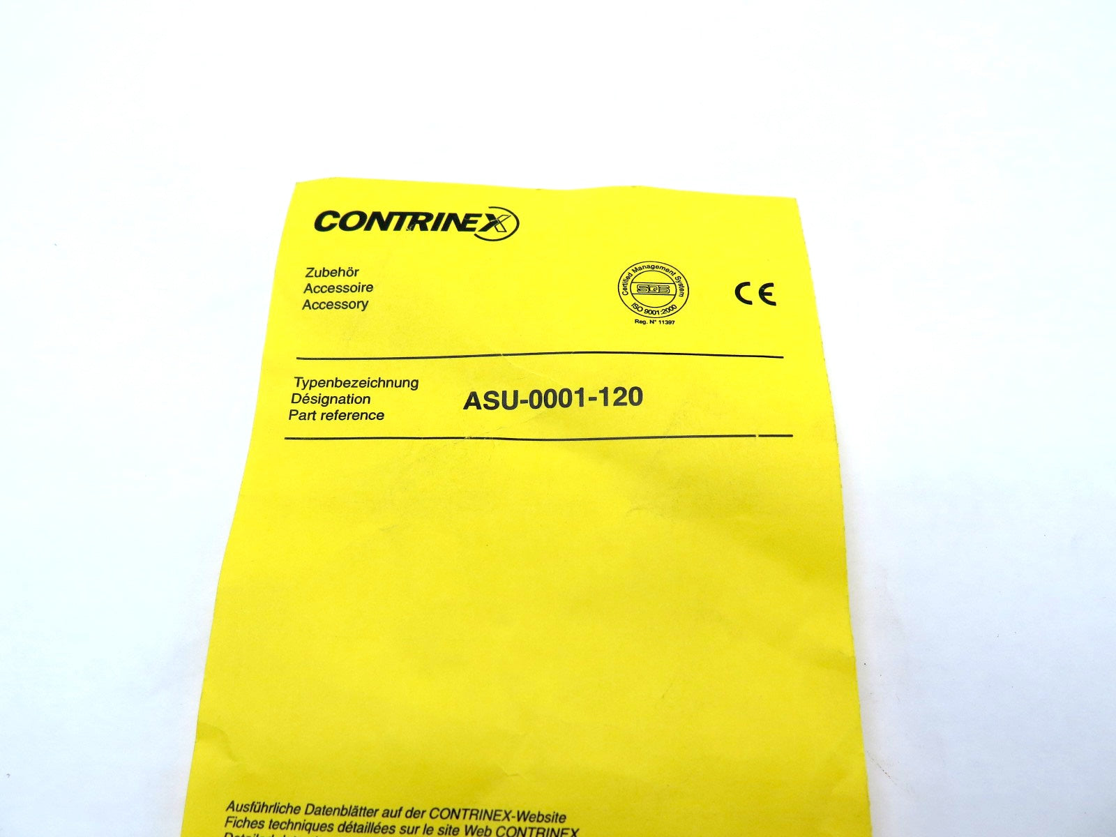 Contrinex ASU-0001-120 Sensor Mounting Block - Advance Operations