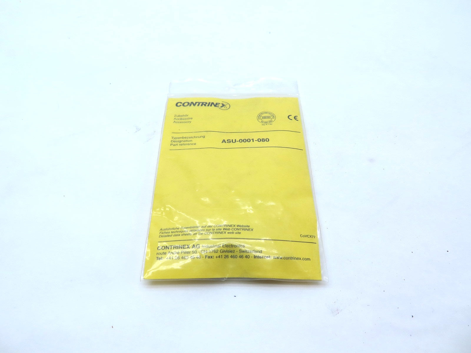 Contrinex ASU-0001-080 Sensor Mounting Block LOT OF 3 - Advance Operations