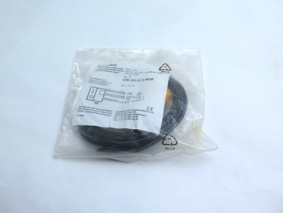 Contrinex DW-AD-613-M30 Inductive Proximity Switch - Advance Operations