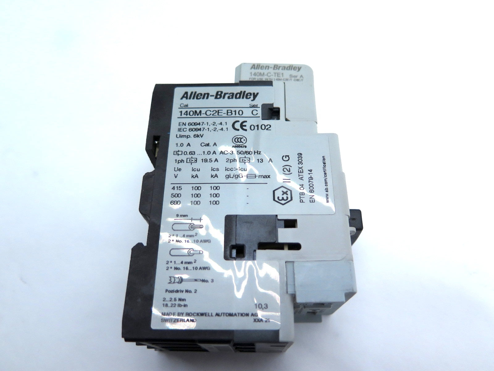 Allen-Bradley 140M-C2E-B10 Circuit Breaker - Advance Operations