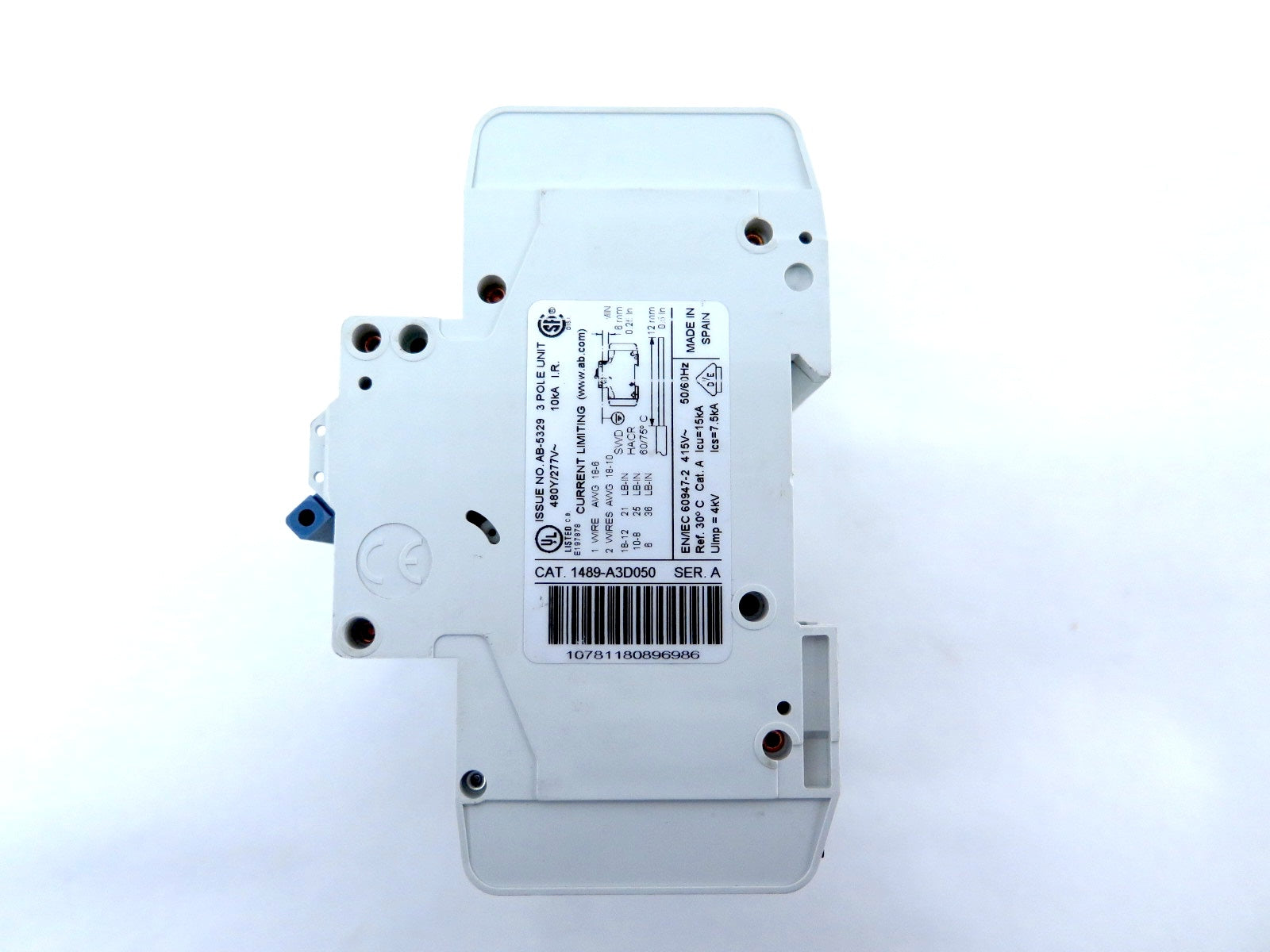 Allen-Bradley 1489-A3D050 Circuit Breaker - Advance Operations