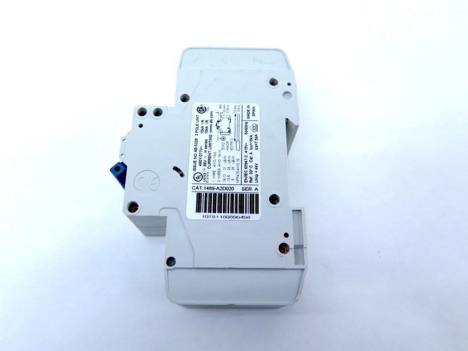 Allen-Bradley 1489-A2D020 Circuit Breaker - Advance Operations