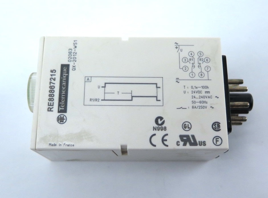 Schneider Electric RE88867215 Timer Relay - Advance Operations