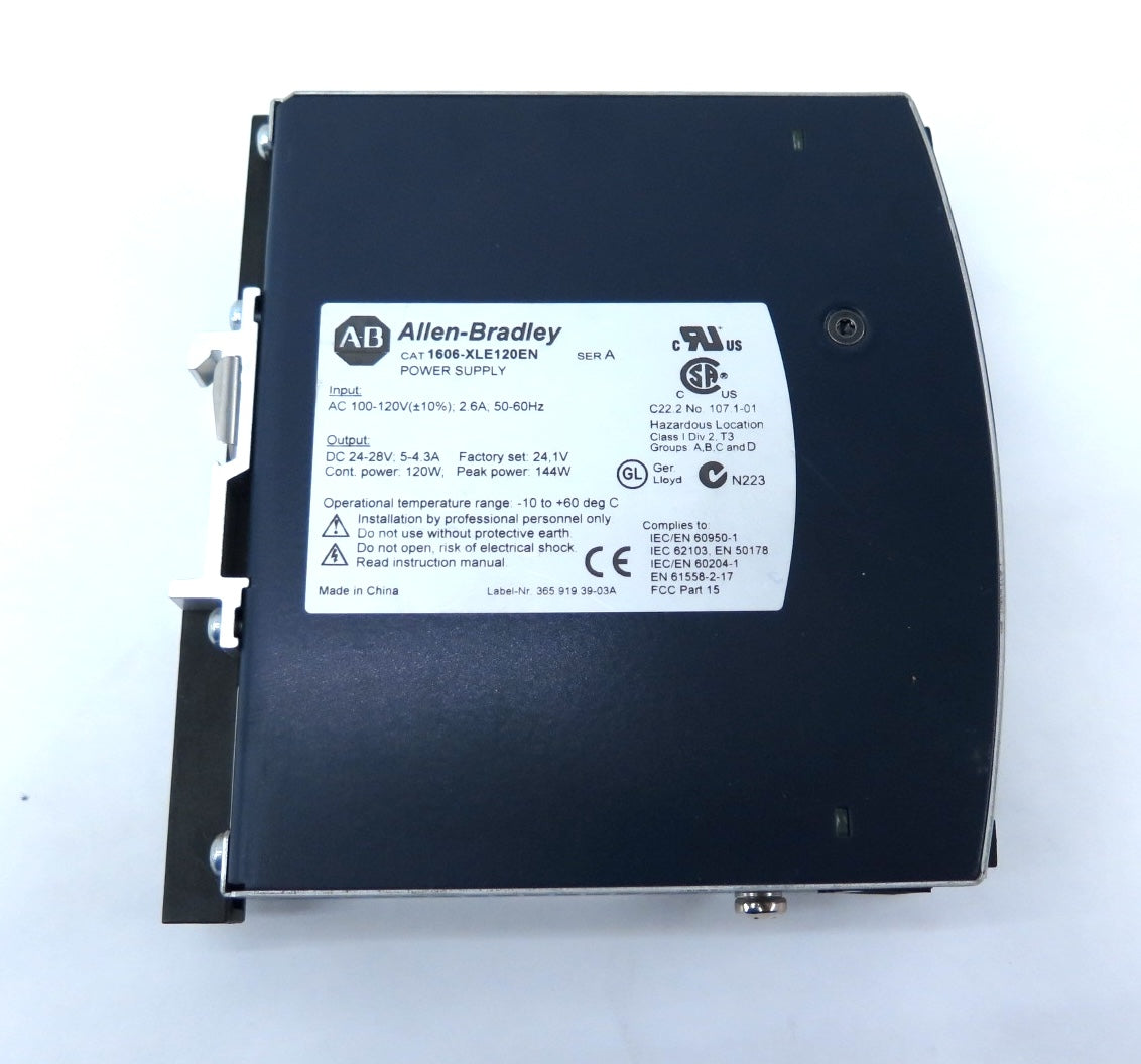 Allen-Bradley 1606-XLE120EN Power Supply - Advance Operations