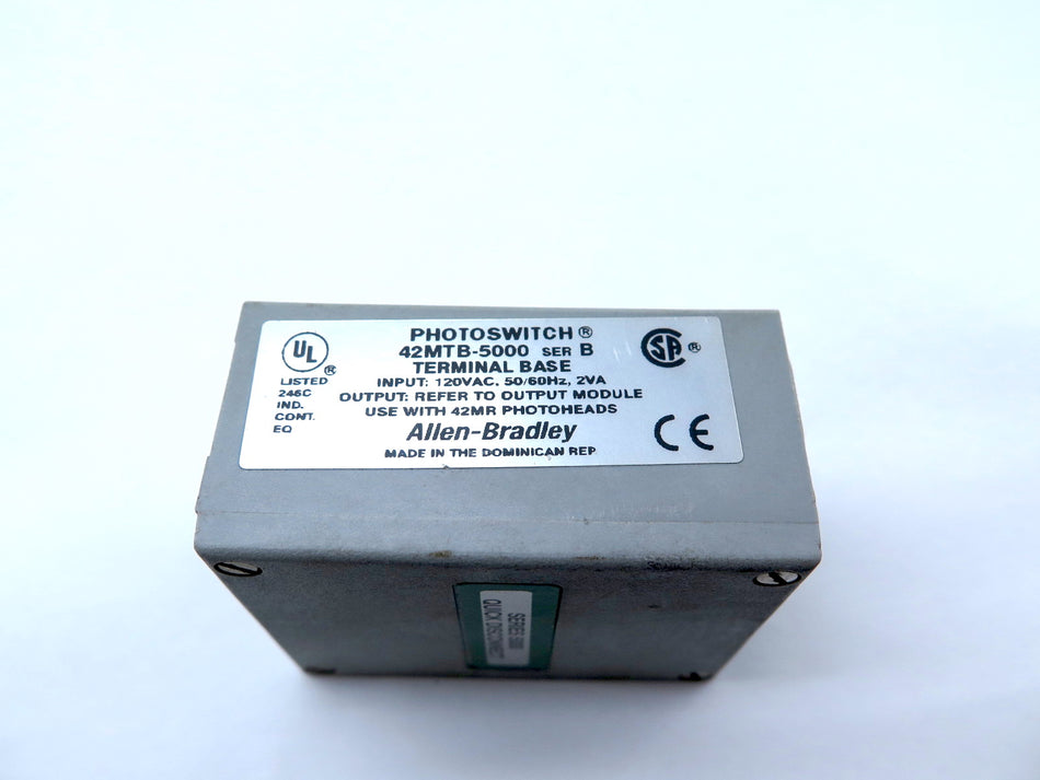Allen-Bradley 42MTB-5000 Ser.B Terminal Base - Advance Operations